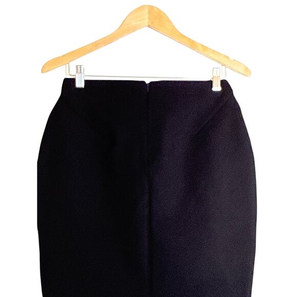 Quince NWT Black Ultra-Stretch Ponte Pencil Skirt Women’s Size Small - Picture 6 of 9